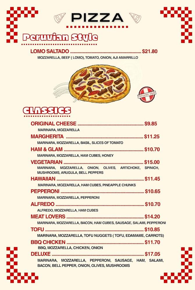 Higo Pizza Menu image 1